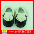 China shoe factory OEM or ODM cow genuine leather casual kid shoes for boy and girl